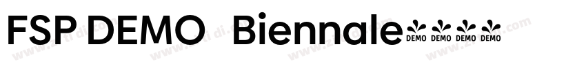 FSP DEMO   Biennale字体转换